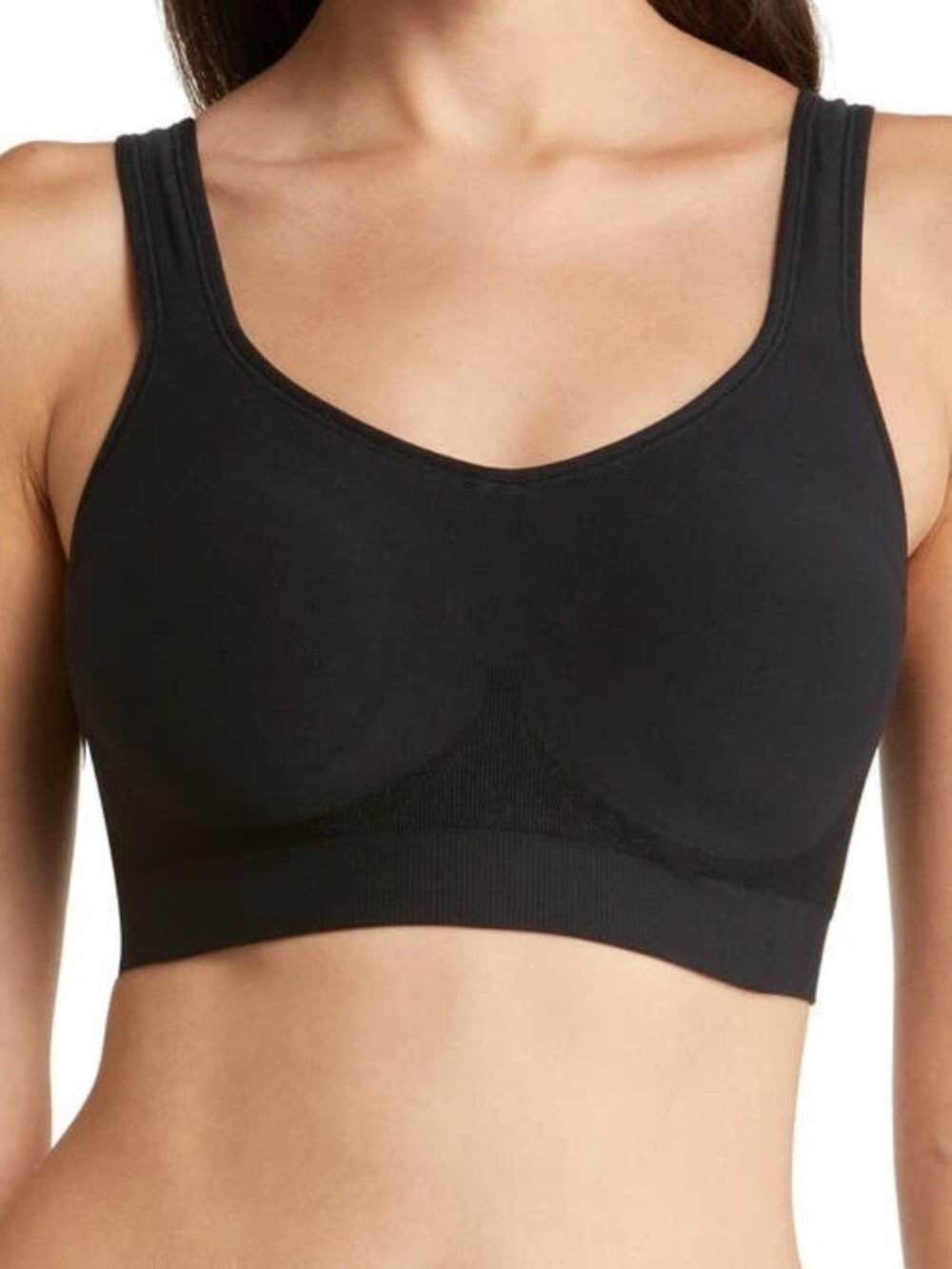 Shapermint Essentials Daily Comfort Wireless Shaper Bra 3XL Black 10022 NWT